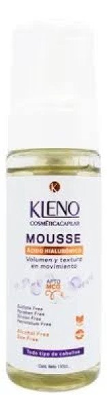 Mousse Kleno Ácido hialurónico 150cc