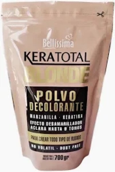 Polvo decolorante Blonde Keratotal Bellissima 700gr